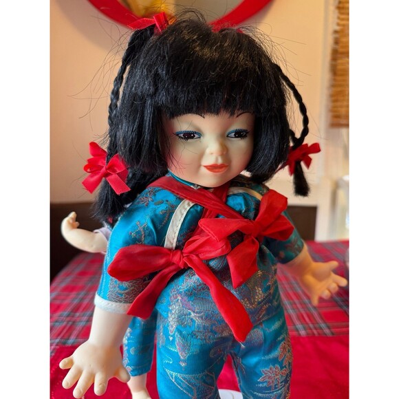 Vintage Chinese Passport Doll - Picture 4 of 6